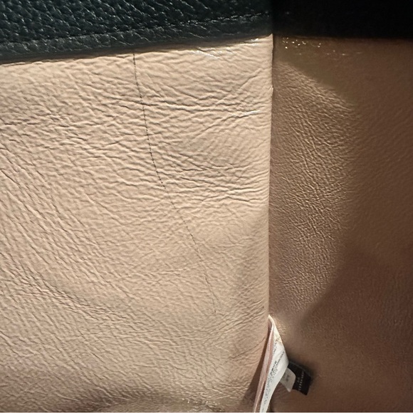 Kate Spade Sam Large Pocket Satchel in Black Leather Tote Bag - Picture 12 of 14